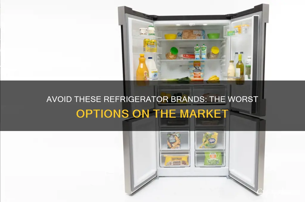 what is the worst brand of refrigerator