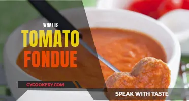 Tomato Fondue: A Savory, Tangy, and Versatile Dish