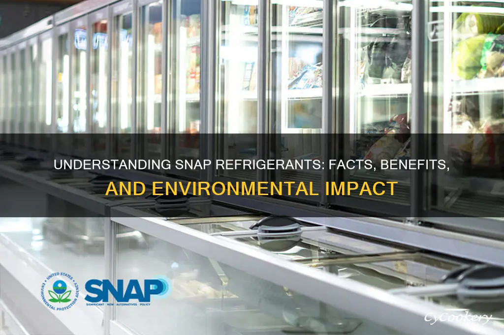 what is true about a snap refrigerant