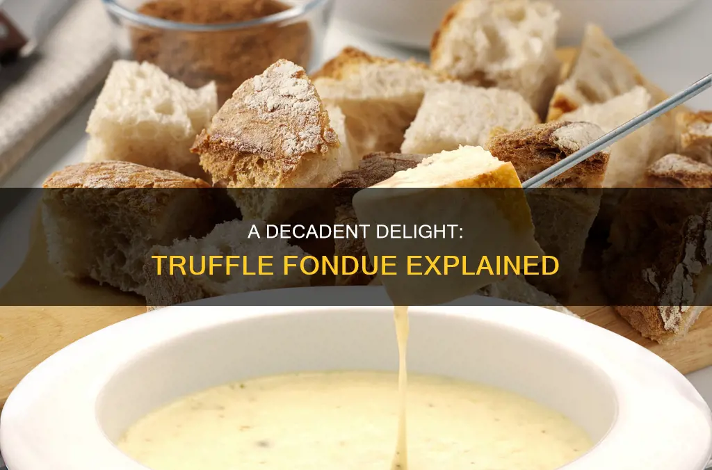 what is truffle fondue