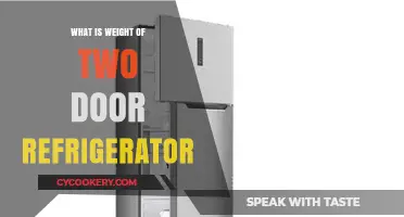 Understanding the Average Weight of a Two-Door Refrigerator