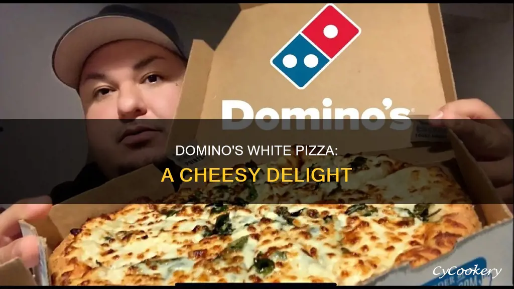 what is white pizza at domino