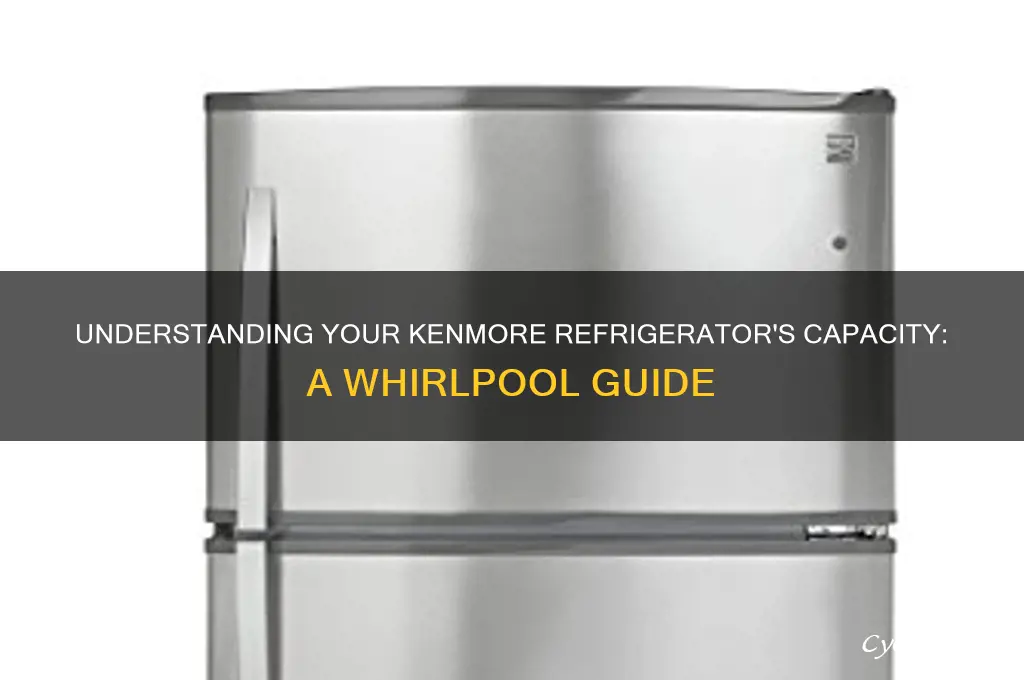 what iscapacity of my kenmore refrigerator whirlpool