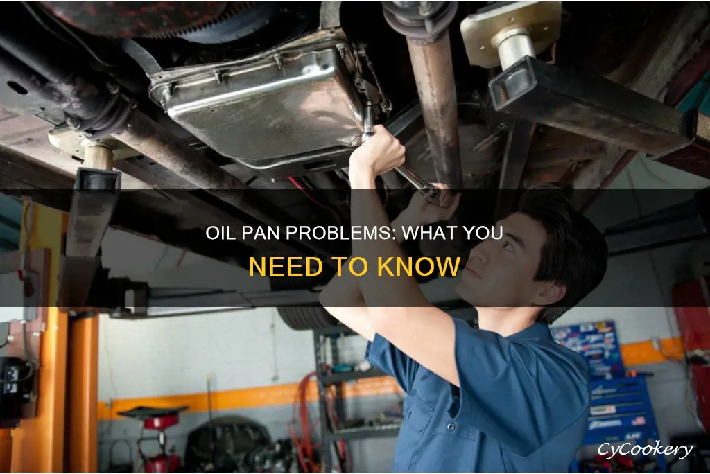 what issues can an oil pan have