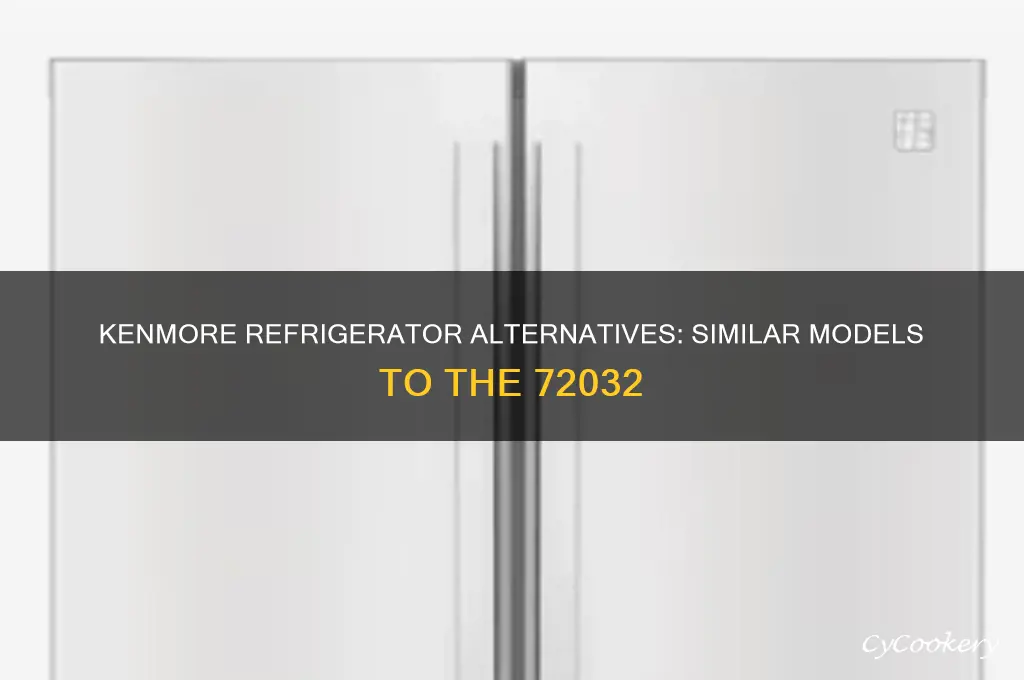 what kenmore refrigerator is similar to 72032