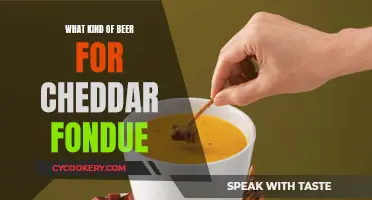 Beer and Cheddar Fondue: The Perfect Pairing Guide