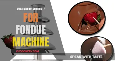 Choosing the Right Chocolate for Your Fondue Machine