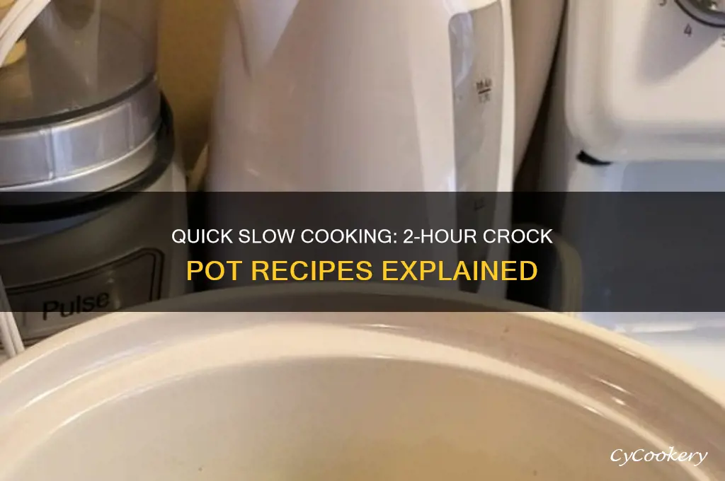 what kind of crock pot slow cooks in 2 hours
