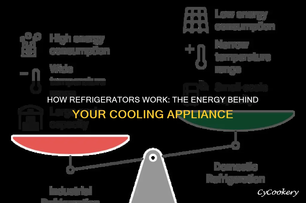 what kind of energy runs a refrigerator