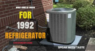 Choosing the Right Freon for Your 1992 Refrigerator Model