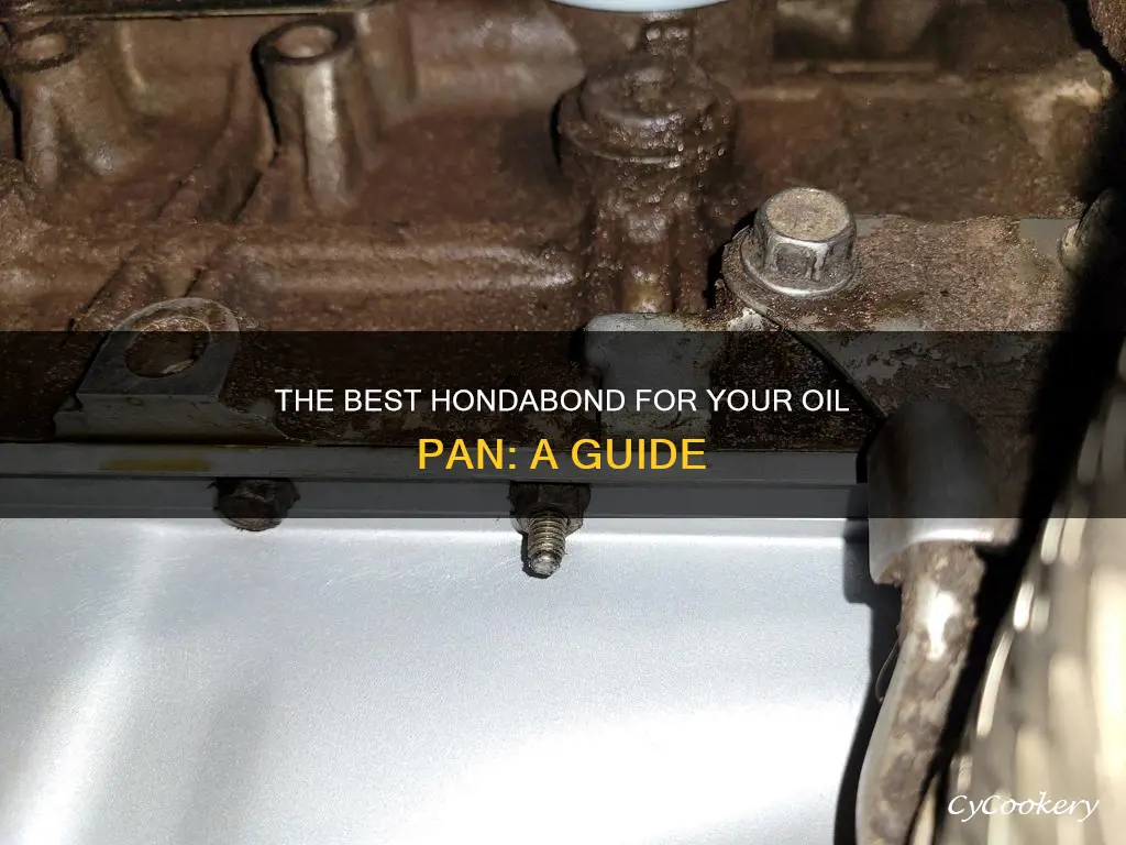 what kind of hondabond for oil pan