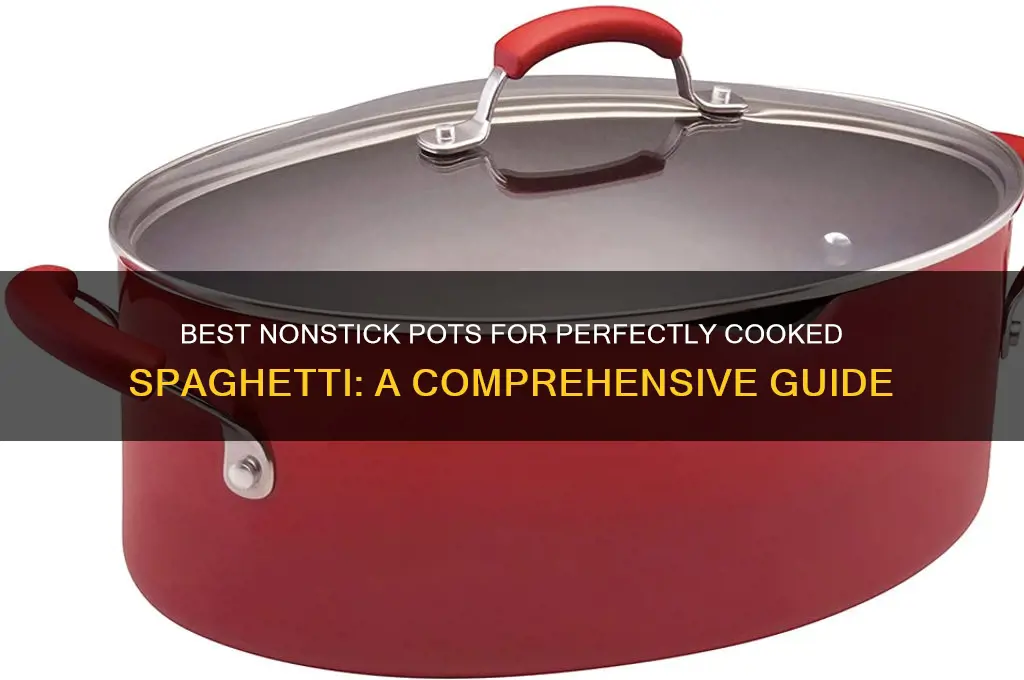what kind of nonstick pot to cook spaghetti