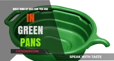 Best Oils for Green Pans: A Quick Guide