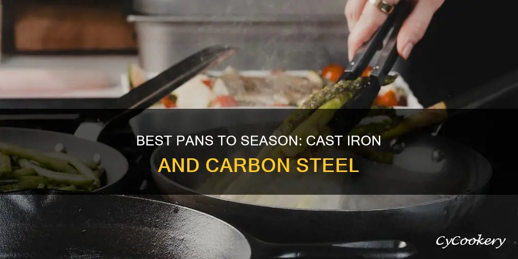 what kind of pans can be seasoned