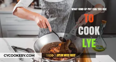 Safe Cooking with Lye: Choosing the Right Pot for the Job
