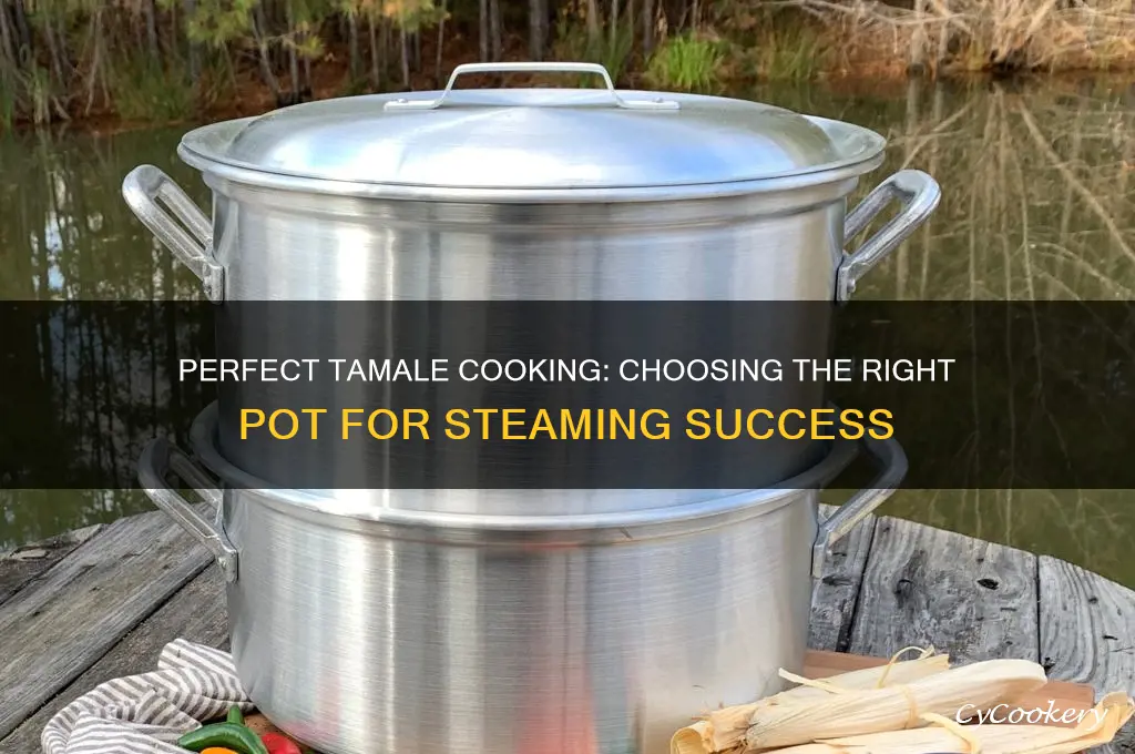 what kind of pot do you cook tamales in