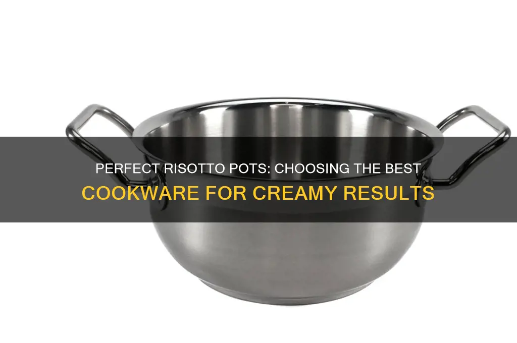what kind of pot to cook risotto in