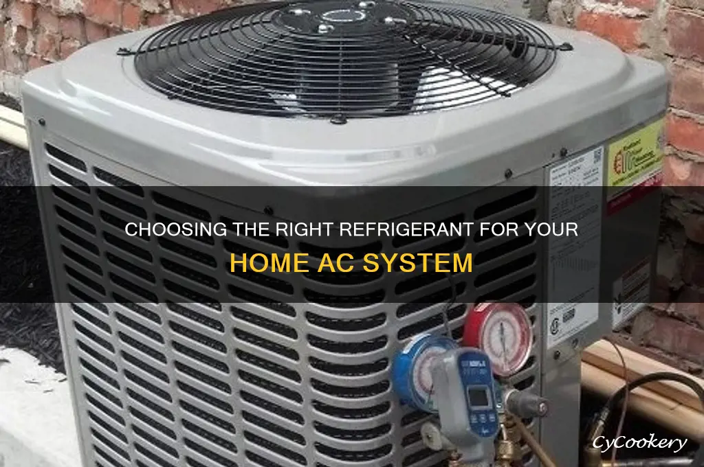 what kind of refrigerant for home ac