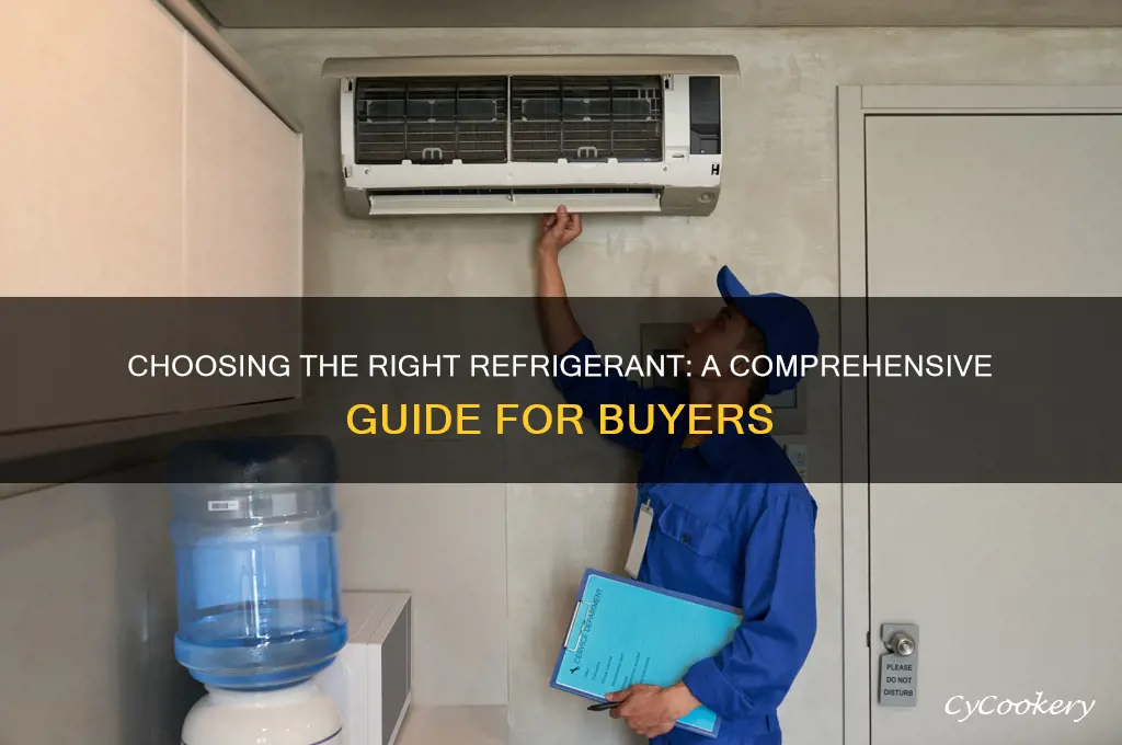 what kind of refrigerant should i buy