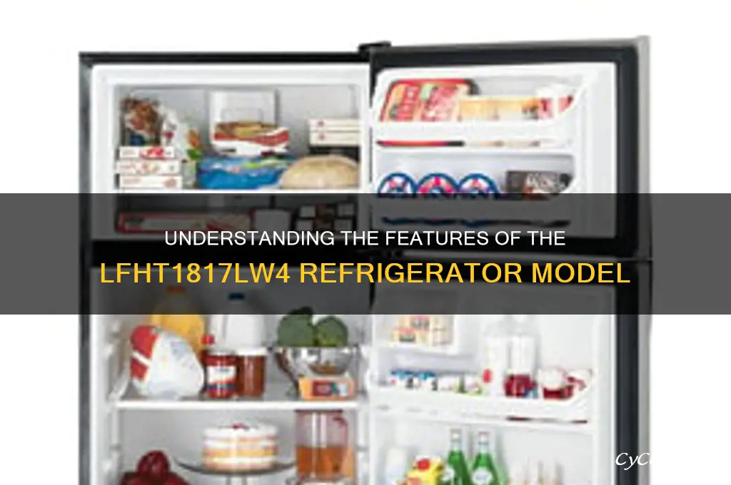 what kind of refrigerator is model lfht1817lw4