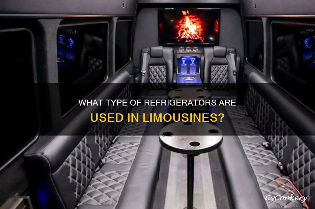 what kind of refrigerators do limousines use