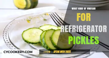 Best Vinegar Choices for Perfectly Crisp Refrigerator Pickles