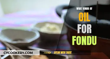 The Best Oils for Fondue: A Quick Guide