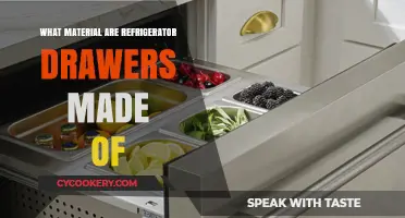 Refrigerator Drawers: Exploring the Materials Behind Their Construction