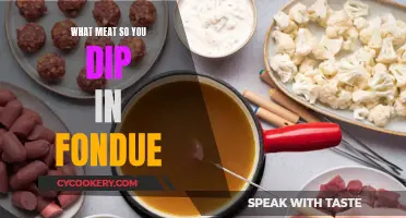 The Ultimate Fondue Experience: Meats for Dipping