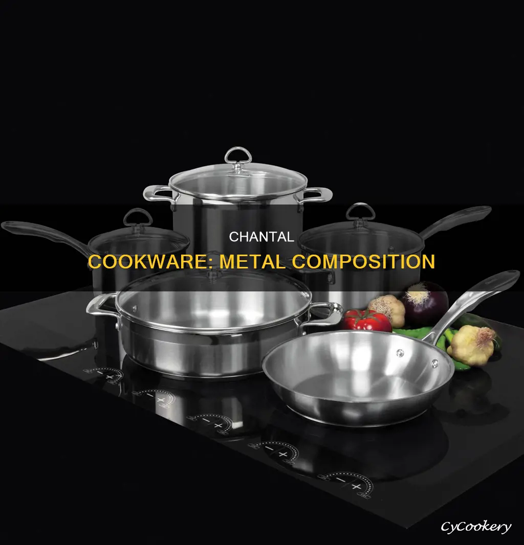 what metals are in chantal stainless steel pots and pans