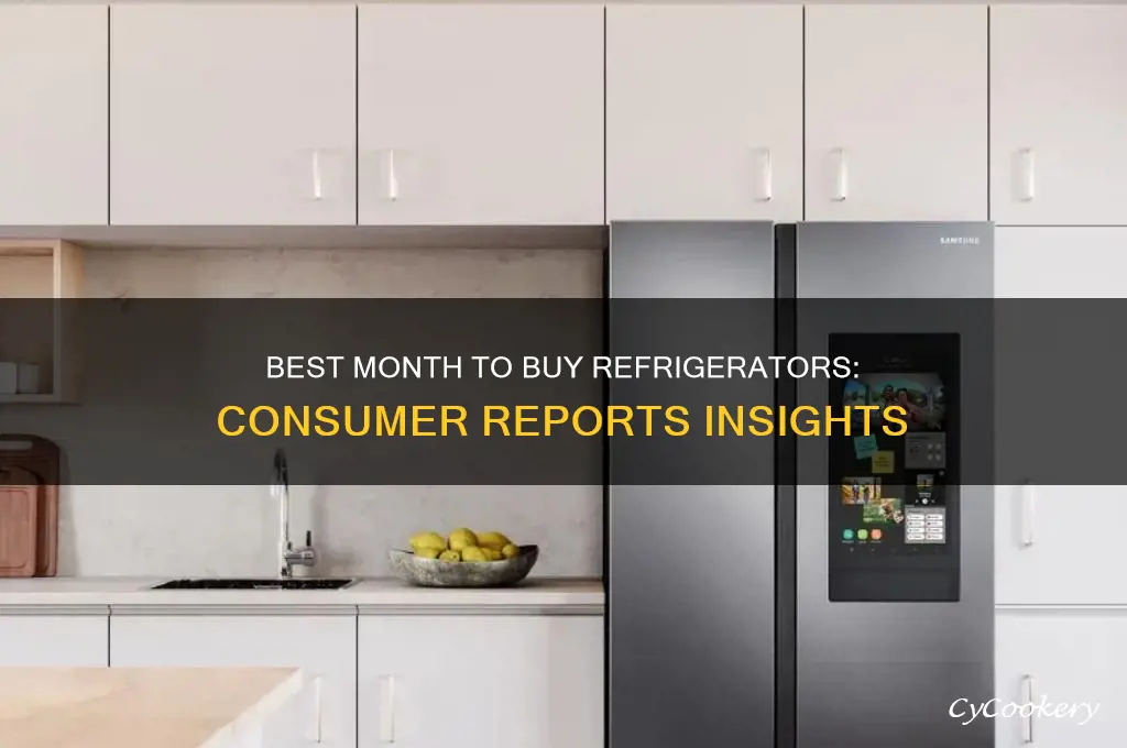 what month are refrigerators in consumer reports