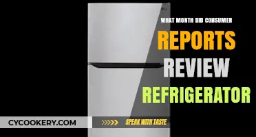 Consumer Reports Refrigerator Reviews: Which Month Were They Published?