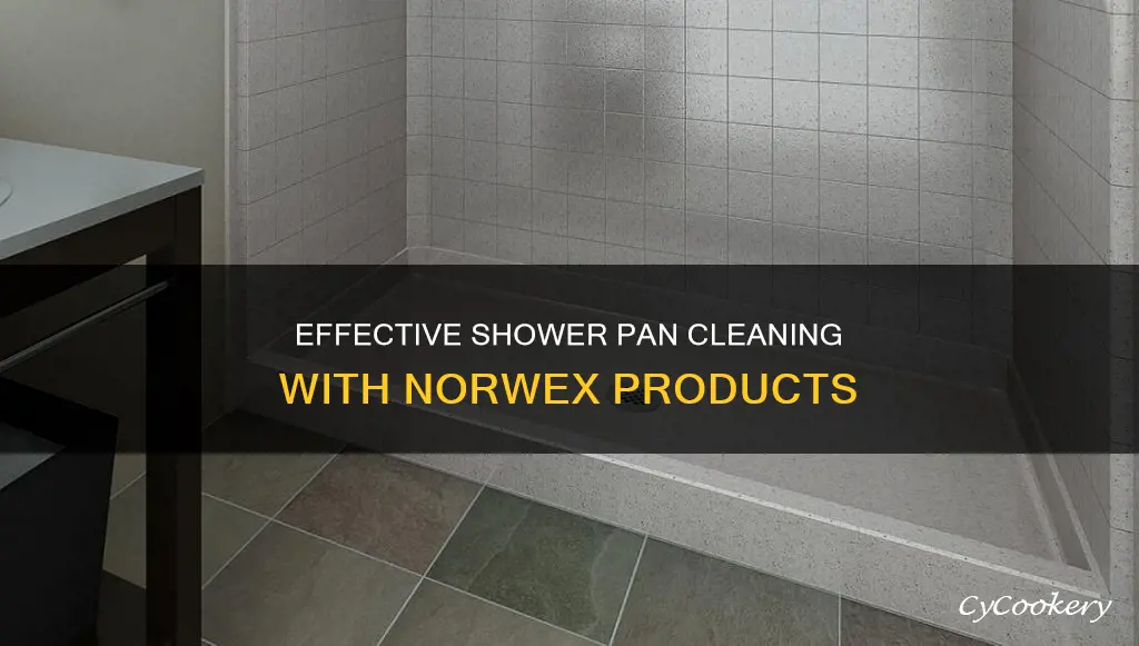 what norwex cleaning to clean shower pans