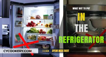 Avoid These Foods: What Not to Put in the Refrigerator