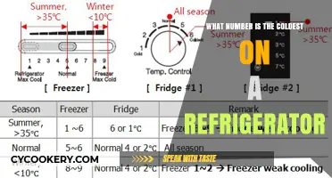 Chilling Truth: Discovering the Coldest Setting on Your Refrigerator