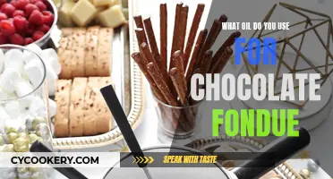 Chocolate Fondue Oil Options: A Comprehensive Guide