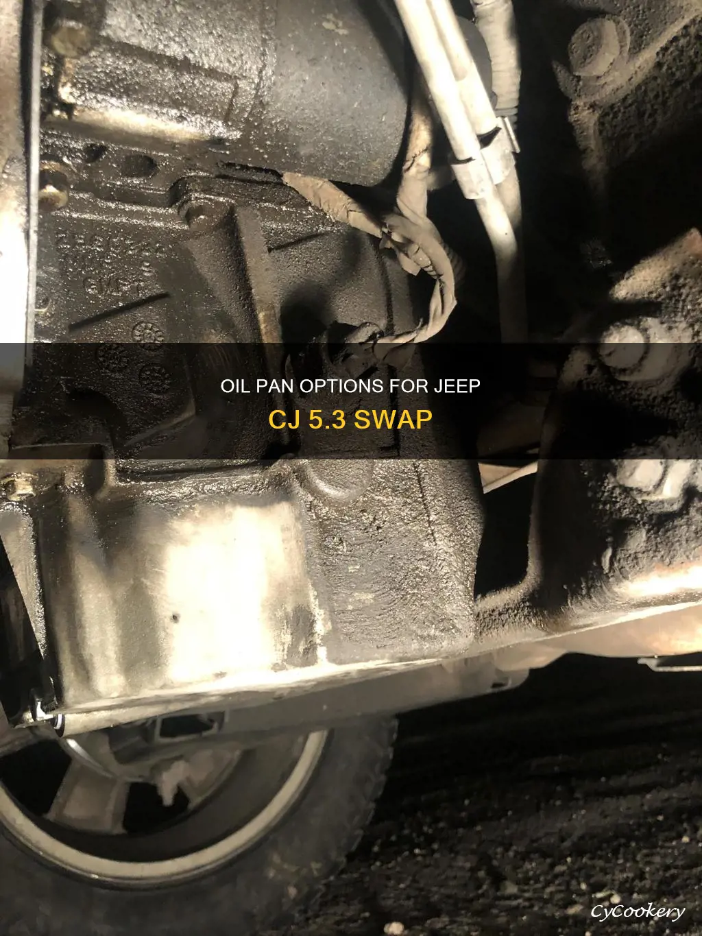 what oil pan 5.3 jeep cj swap