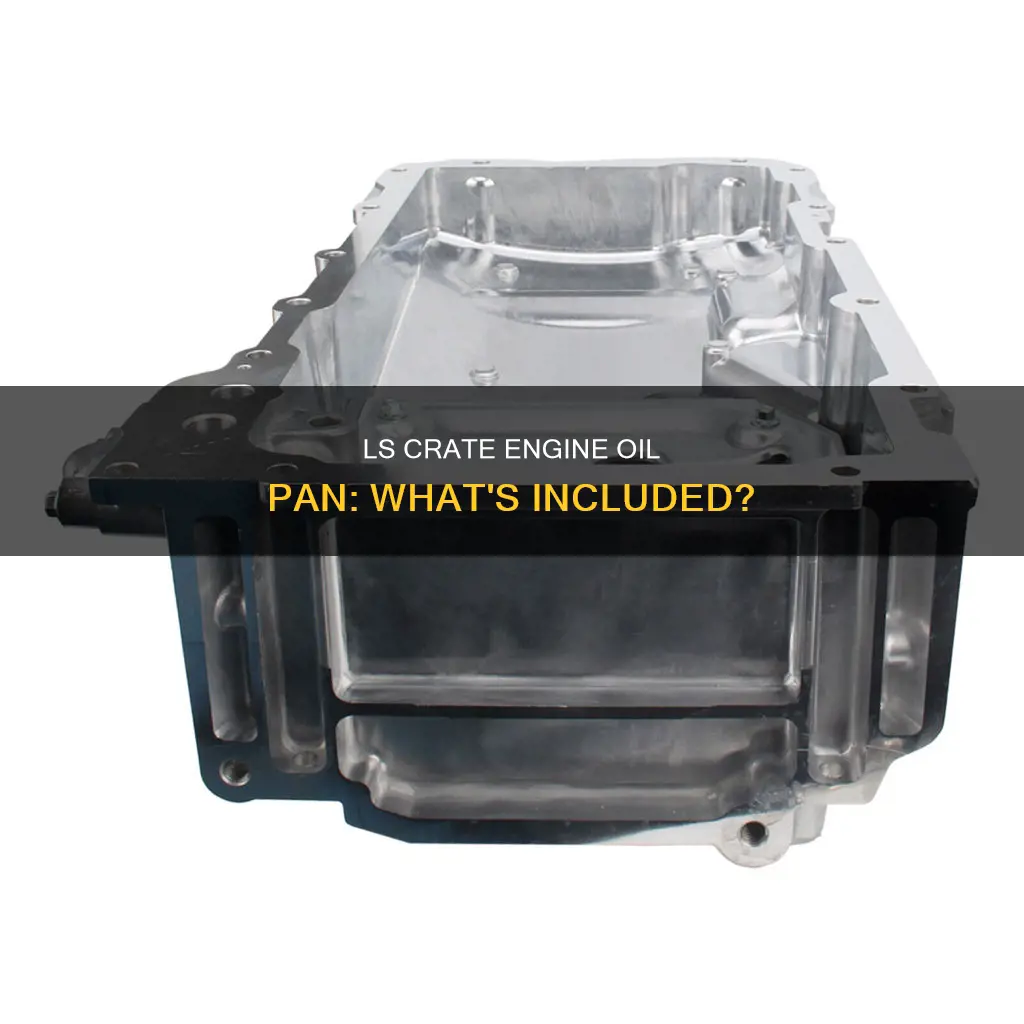 what oil pan comes on a lsa crate engine