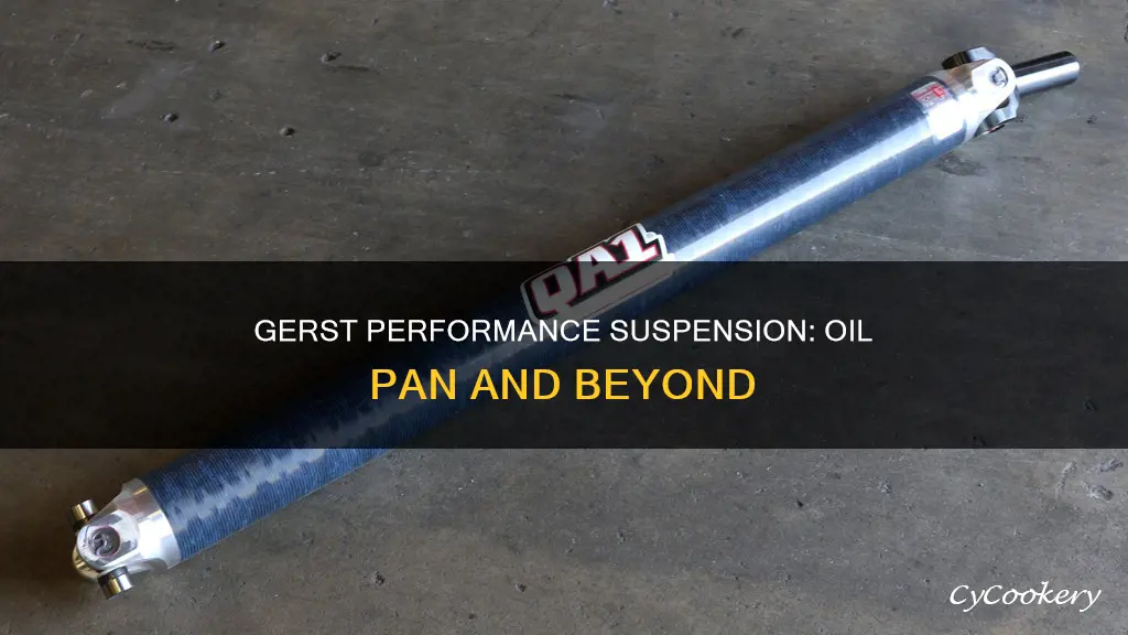 what oil pan gerst performance suspension