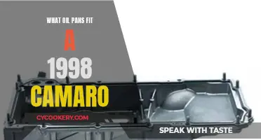 Finding the Right Oil Pan for Your 1998 Camaro