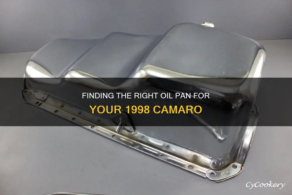 what oil pans fit a 1998 camaro