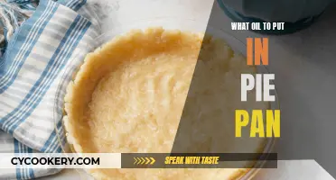 Pie Pans: Which Oil to Use?