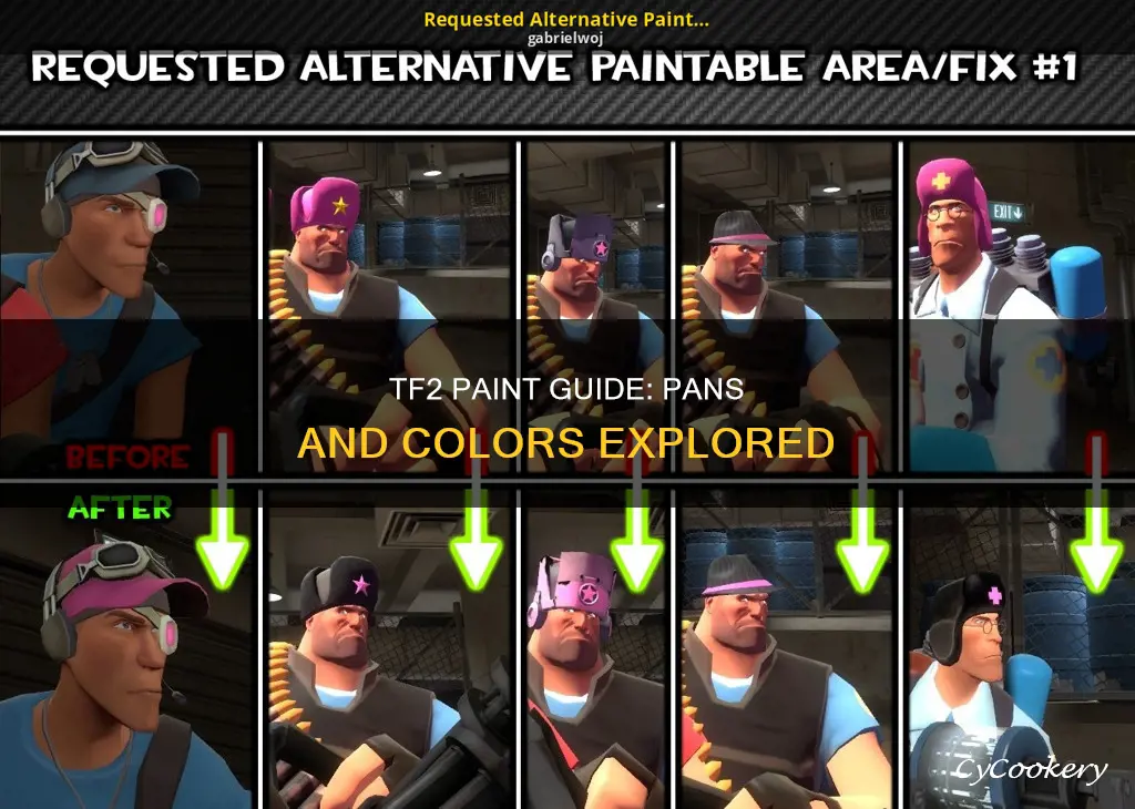 what paints can go on the pan in tf2