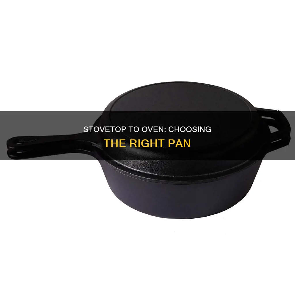 what pan can go from stove top to oven