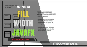 The Perfect Pane: Filling Width with JavaFX
