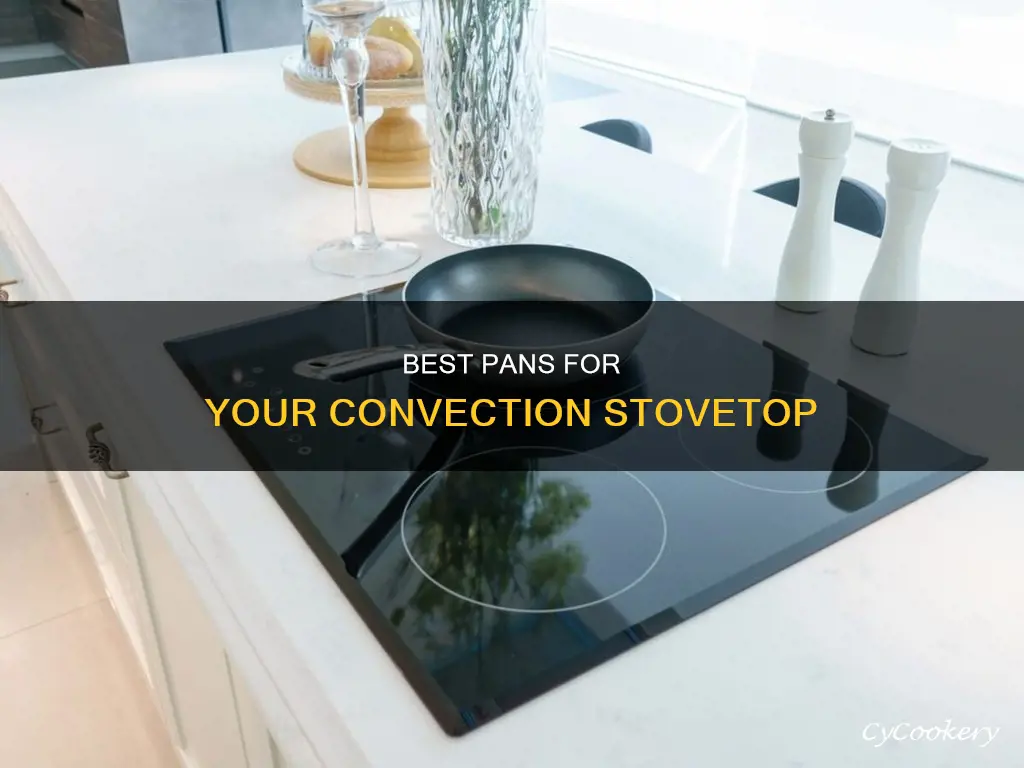 what pans can be used with convection stove top