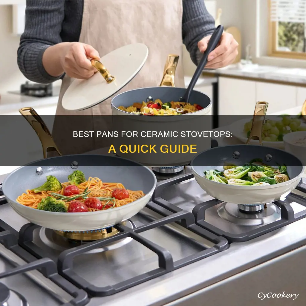 what pans can you use in ceramic stove top