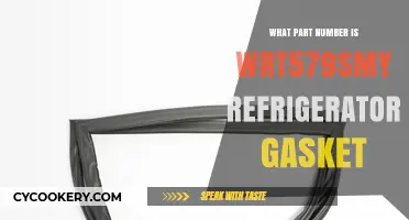 Finding the Right Part Number for Your WRT579SMYM Refrigerator Gasket