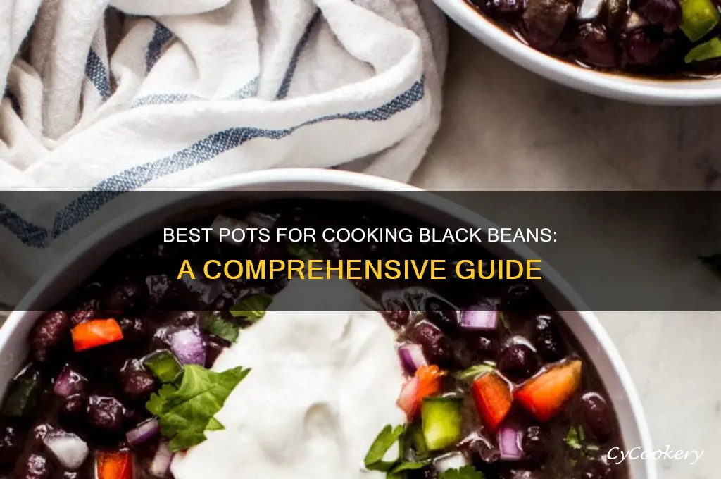 what pot do you cook black beans in