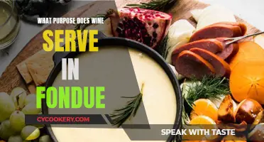 Wine's Role in Fondue: A Flavorful Science